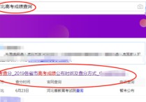 河北高考成績(jī)查詢(xún) 河北考生在哪個(gè)網(wǎng)站查高考成績(jī)